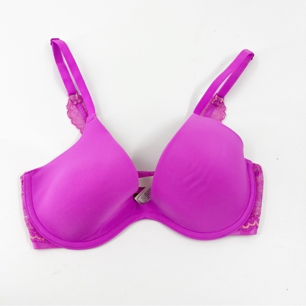 ✅ON GOSSAMER PINK LACE BACK BRA WITH UNDERWIRE SIZE‎ 32C